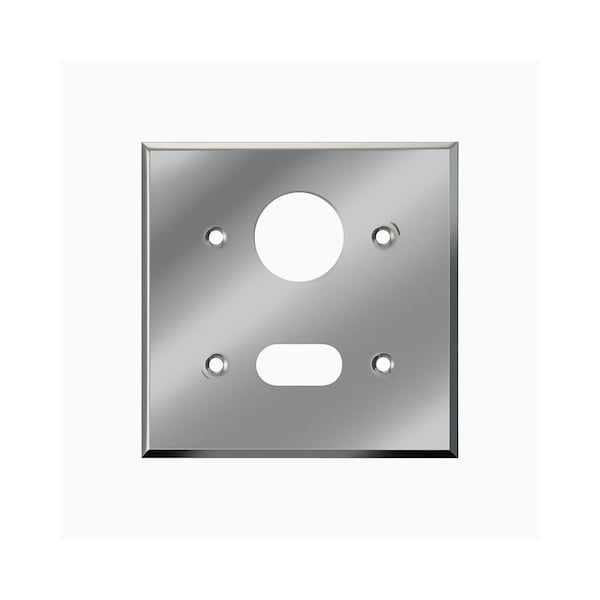 Sloan EL151 Pvdbn Plate 2 Gang 4 1/2 Sq Etch 0345192 - main